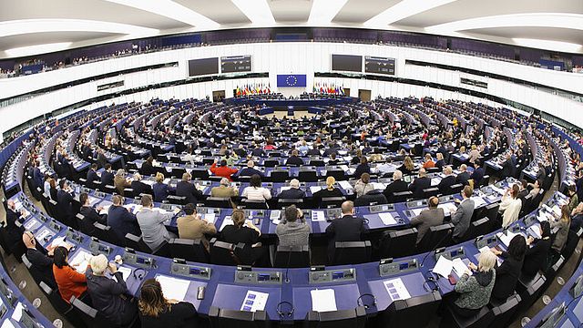 Voto del Parlamento europeo a Strasburgo